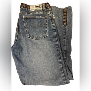 Vintage Y2K l.e.i. Denim Jeans Flare leg JRS size 13 recycled denim